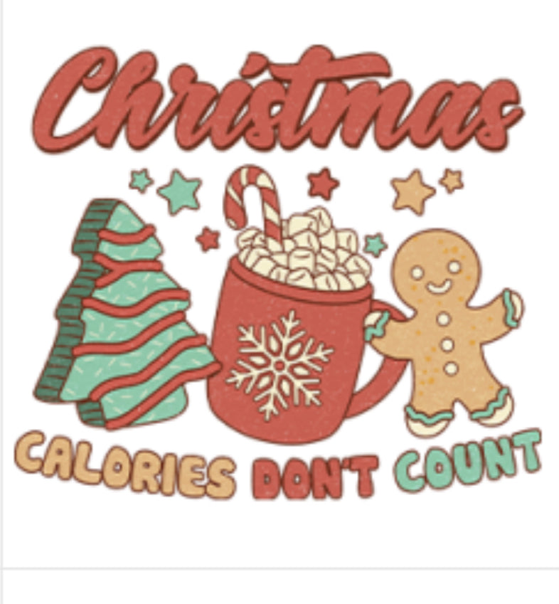 Dtf Christmas calories dont count